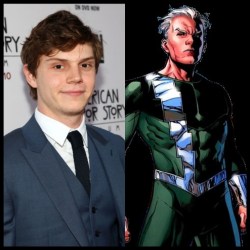 Evan Peters as Quicksilver